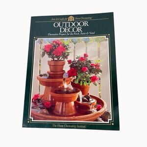 Home Decorating Magazine Outdoor Decor Projects Porch Patio Yard 1996 Vintage